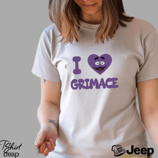 Original hbd Grimace Funny Face Hbd Mcdonalds Shirt