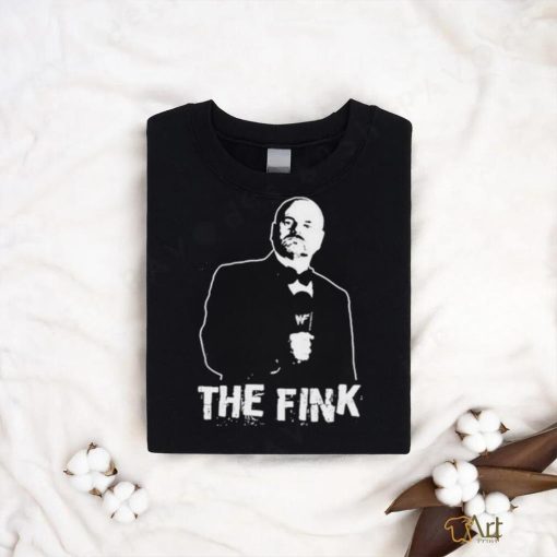 Original samantha Irvin The Fink Howard Finkel Retro Legends Of Wrestling Shirt