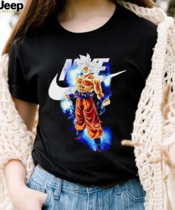 Original son Goku Nike logo shirt