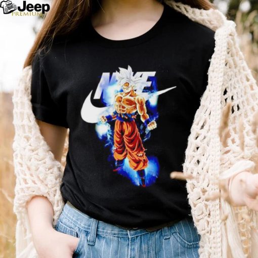 Original son Goku Nike logo shirt