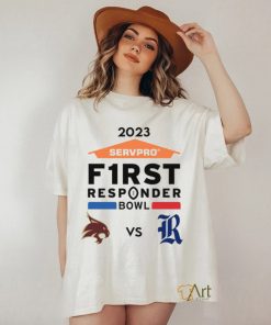 Original texas State Bobcats Vs Texas State Bobcats 2023 Servpro F1rst Responder Bowl Shirt