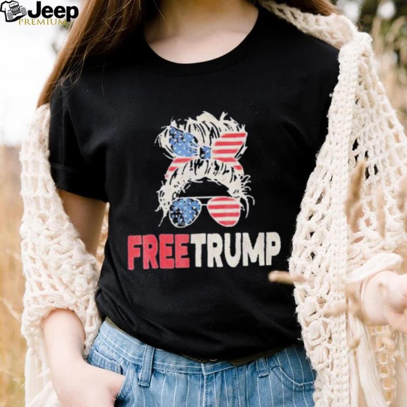 Original the Girl American Free Trump shirt