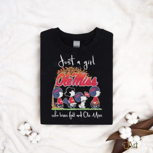 Original the Peanut Just A Girl Who Love Ball And Ole Miss T shirt