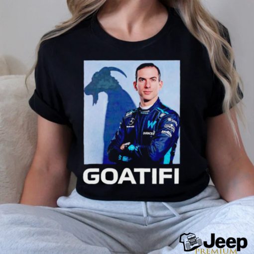 Original the goat formula one Nicholas Latifi goatifi shirt