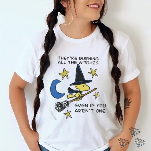 Original they’re Burning All The Witches Even If You Aren’t One Shirt