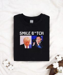 Original trump Mugshot Smile Bitch Obama photo design T shirt