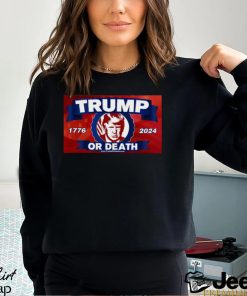 Original trump or death 1776 2024 flag shirt