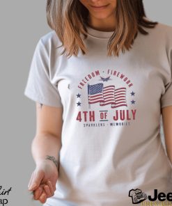 Original usa 4Th Of July Freedom Fireworks shirt