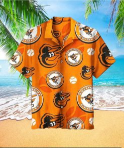 Orioles Hawaiian Shirt Baltimore Orioles And Ball Hot Summer