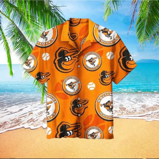 Orioles Hawaiian Shirt Baltimore Orioles And Ball Hot Summer