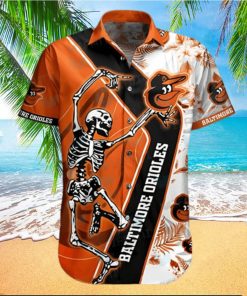 Orioles Skeleton Dancing Baltimore Orioles Shirt – Orioles Hawaiian Shirt