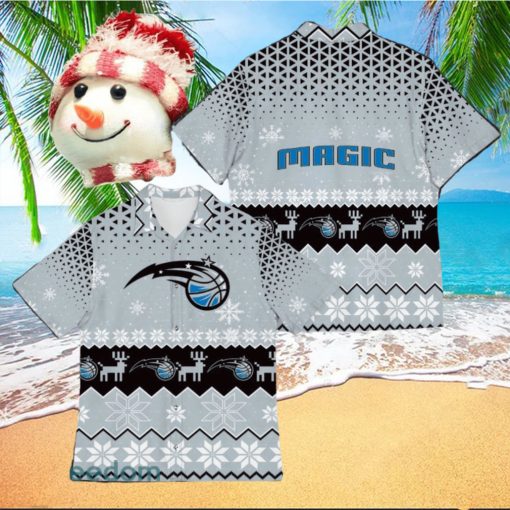 Orlando Magic Best Ugly Christmas 3D Hawaiian Shirt Printed Fans Gift For Family Holidays