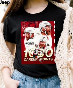 Ottawa Hockey Claude Giroux 1,000 Career NHL Points Shirt