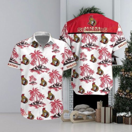 Ottawa Senators Hawaiian Shirt, Perfect for NHL Fans