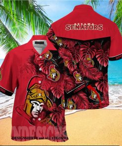 Ottawa Senators NHL Summer All Over Print 3D Hawaiian Shirt