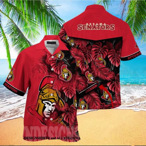 Ottawa Senators NHL Summer All Over Print 3D Hawaiian Shirt