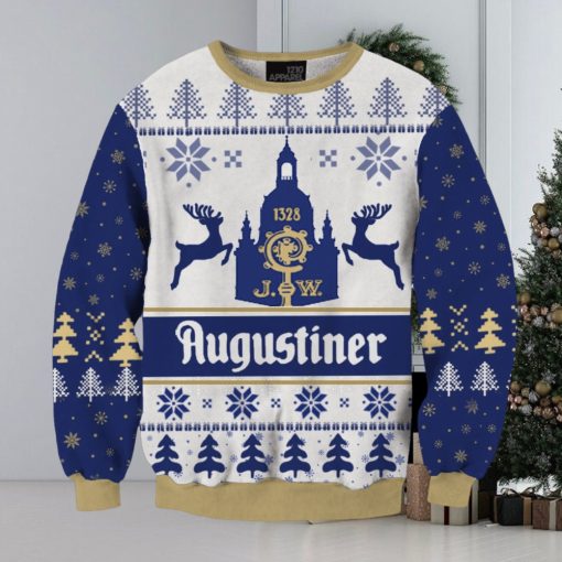 Our Beers Augustiner Beer 3D Printed Christmas Ugly Sweater