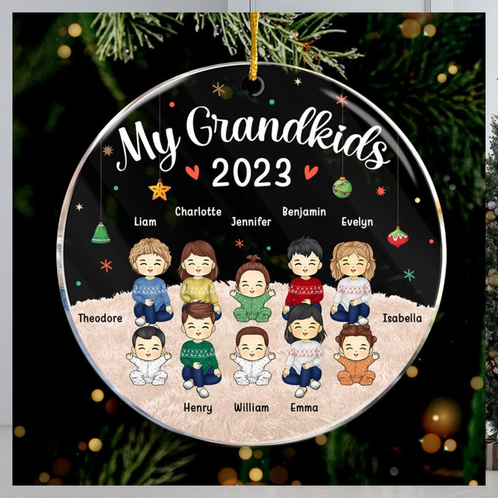 Family Is The Greatest Christmas Gift - Personalized Custom