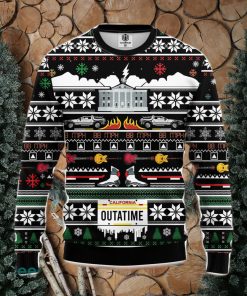 Outatime Ugly Christmas Sweater Amazing Gift Men And Women Christmas Gift