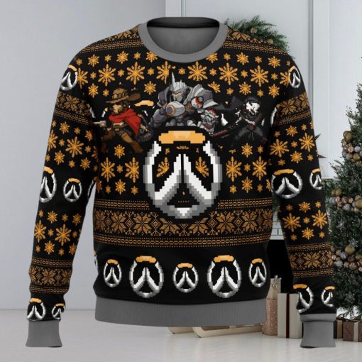 Overwatch Symbol Ugly Christmas Sweater