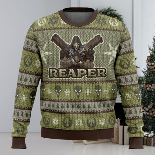 Overwatch The Reaper Ugly Christmas Sweater