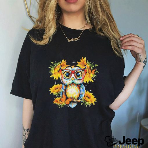 Owl Sunflower Shirt