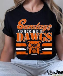 Sundays Are For The Dawgs Cleveland Ohio Gift Dawg Shirt