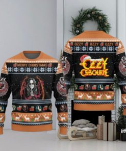 Ozzy Ozbourne Merry Christmas Ugly Sweater