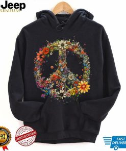 PEACE SIGN LOVE 60s 70s Hippie Funny Halloween 2023 Costume T Shirt