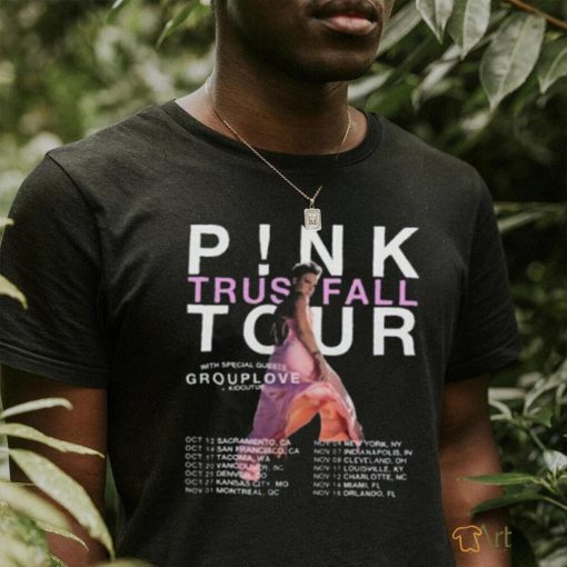 P!Nk Trustfall Tour 2023 T Shirt Summer Carnival Shirt