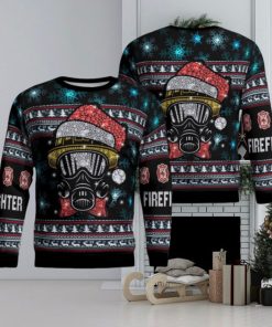 PROUD FIREFIGHTER UGLY CHRISTMAS SWEATER