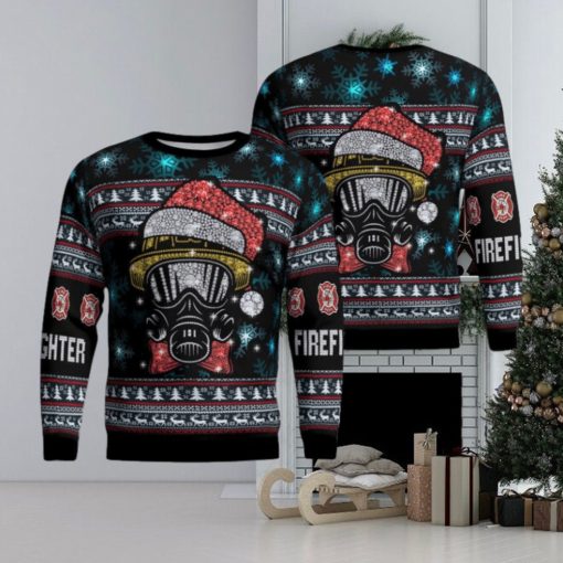 PROUD FIREFIGHTER UGLY CHRISTMAS SWEATER