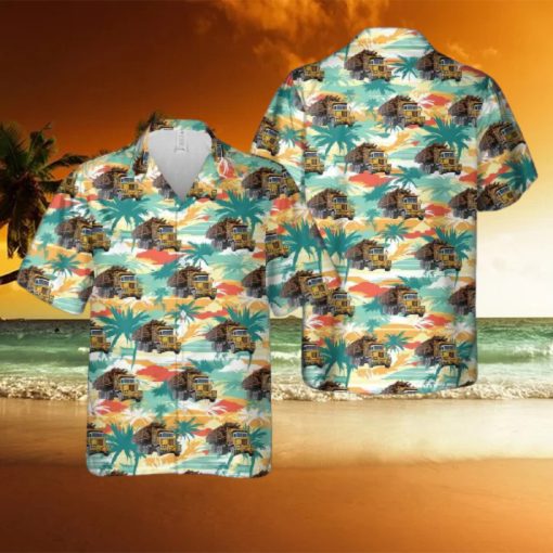 Pacific P12 Logging Truck Hawaiian Shirt