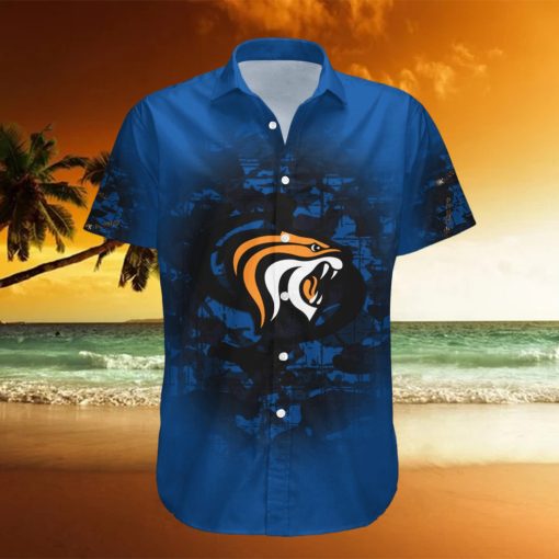 Pacific Tigers Hawaiian Shirt Camouflage NCAA Summer Custom Number And Name For Fans Gift hawaiian shirt