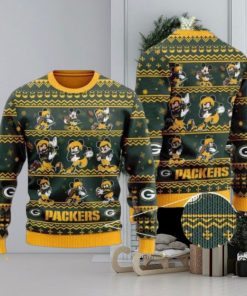 Packers Mickey Mouse Knitted Ugly Christmas Sweater