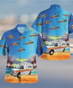 Pafford Emergency Medical Services Louisiana Fleet Hawaiian Shirt