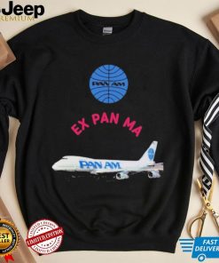 Pan am Ex Pan am plane shirt