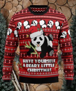 Panda Ugly Christmas Sweater Thankgiving Gift Men Women