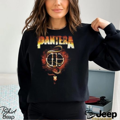 Pantera 2023 Tour With Lamp Of God Setlist Merch, Pantera Metal Rock Band Tour 2023 Concert T Shirt