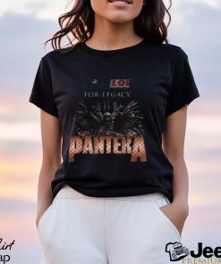 Pantera For The Fans For The Brothers For Legacy Merch, Pantera Rock Music 2023 Shirt, Pantera 2023 Tour With Lamp Of God T Shirt