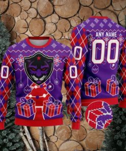 Panther City Lacrosse Club Special Design Merry Matchup Light Up