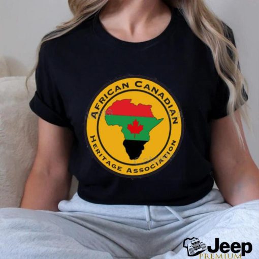 Papa Burgundy African Canadian Heritage Association Shirts