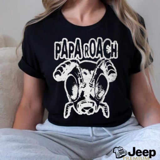 Papa Roach Xl Roach Head T Shirt