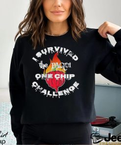 Paqui One Chip Challenge Ghost Pepper Survival Swag Gear Shirt