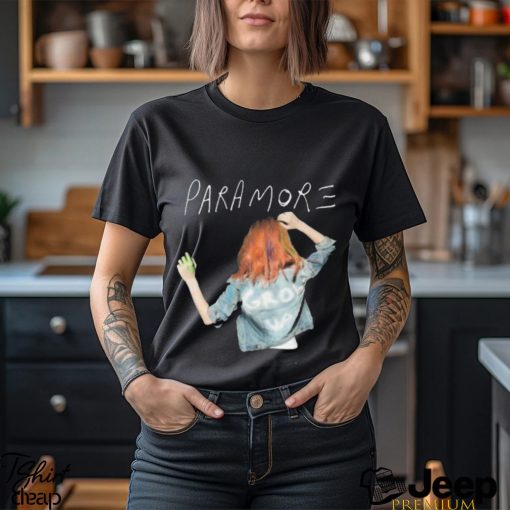 Paramore merch denim back t shirt