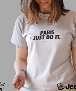 Paris Just Do it Nike shirt