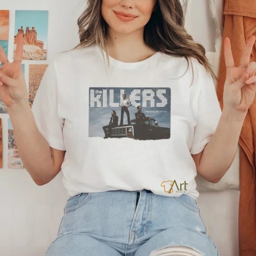 Parker Mccollum Wearing The Killers Shirt