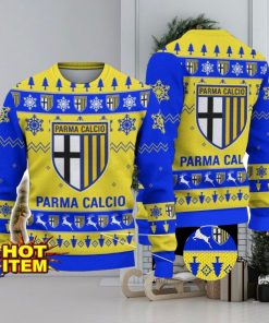 Parma Calcio 1913 Team Football Lega Serie A Ugly Christmas Sweater Christmas Gift