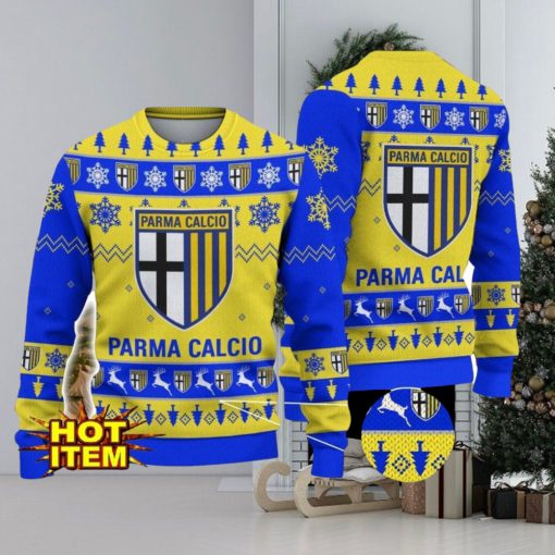 Parma Calcio 1913 Team Football Lega Serie A Ugly Christmas Sweater Christmas Gift