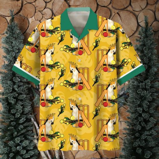 Parot Cricket Hawaiian Shirt